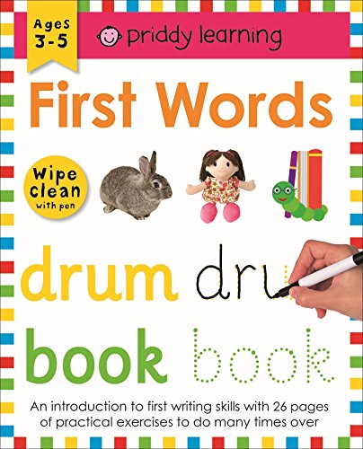 Wipe Clean with Pen: First Words