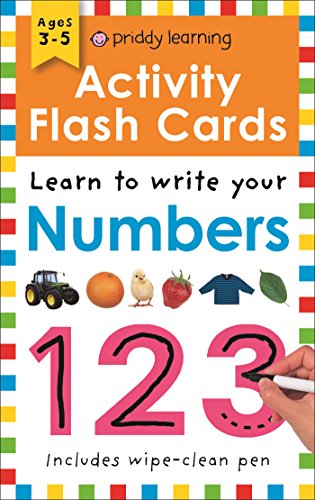 Activity Flash Cards: Learn to Write Your Numbers