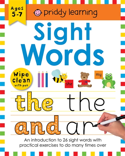 Wipe Clean with Pen: Sight Words