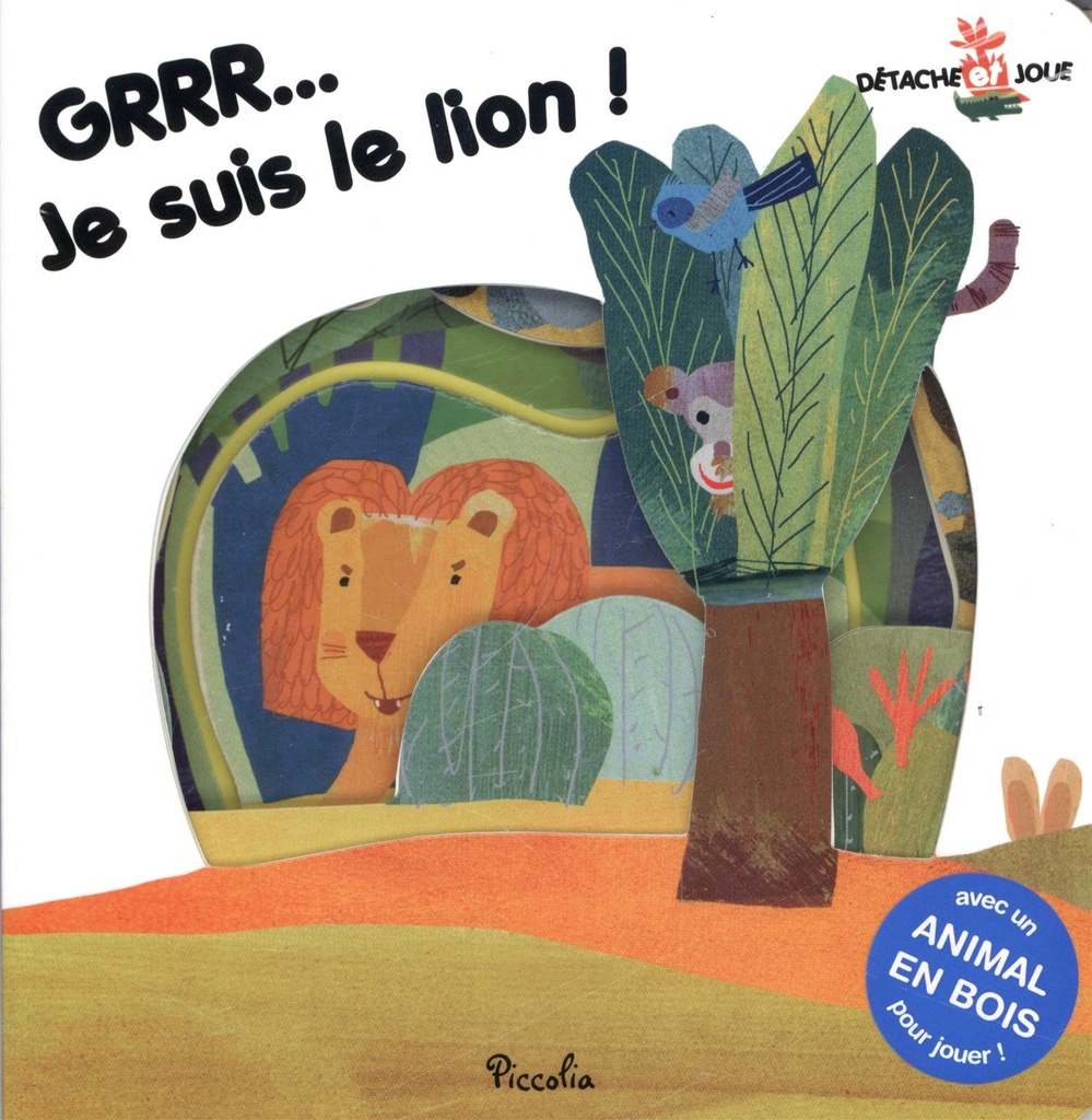 Détache et joue / je suis le lion