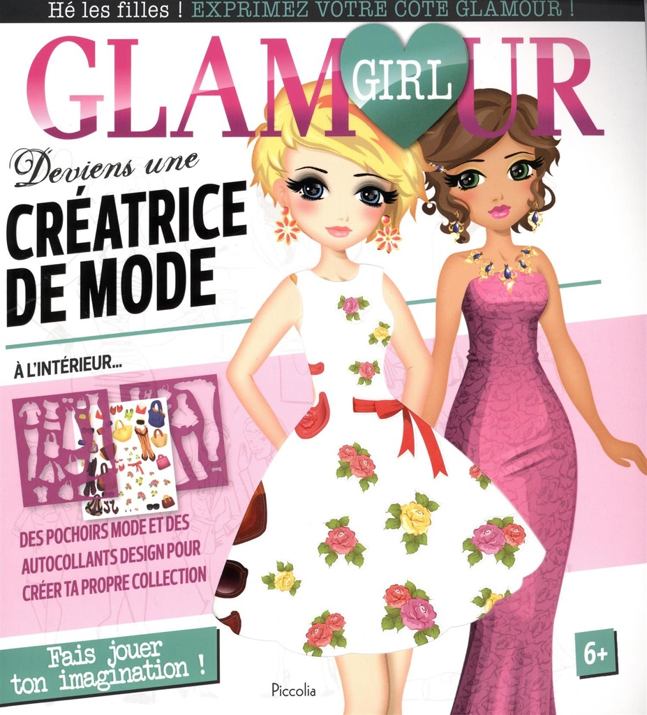 Glamour girl deviens une creatrice de mode