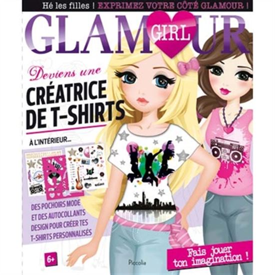 Glamour girl deviens une creatrice de t-shirt