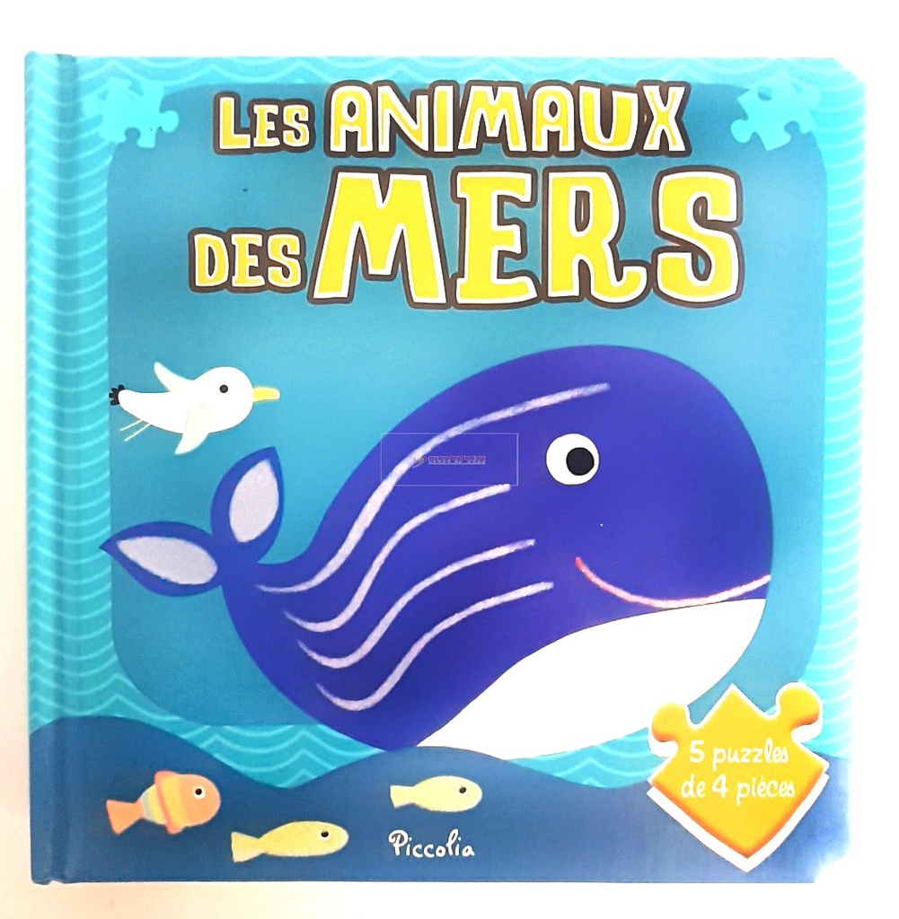 Livre 5 Puzzle - Les animaux des mers