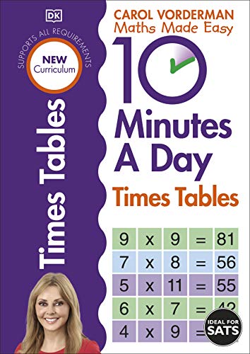 10 Minutes A Day Times Tables