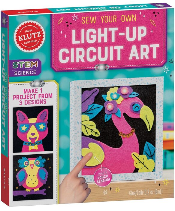Klutz Sew Your Own Light-Up Circuit Art