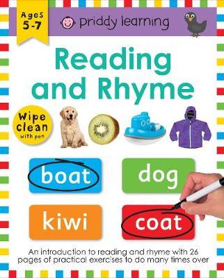 Wipe Clean Workbook: Reading and Rhyme