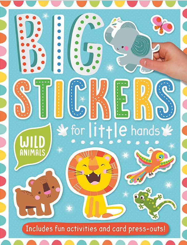 Big Stickers for Little Hands Wild Animals