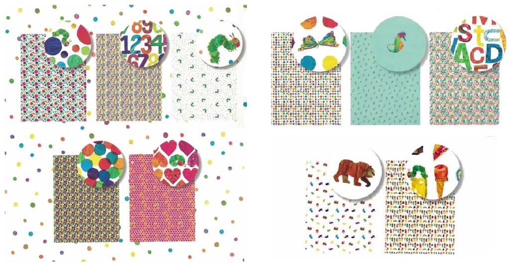 Eric Carle Wrapping Paper Roll (Single Sheet)