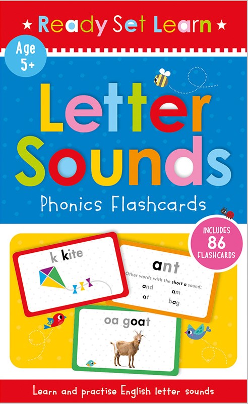 Letter Sounds Phonics Flashcards