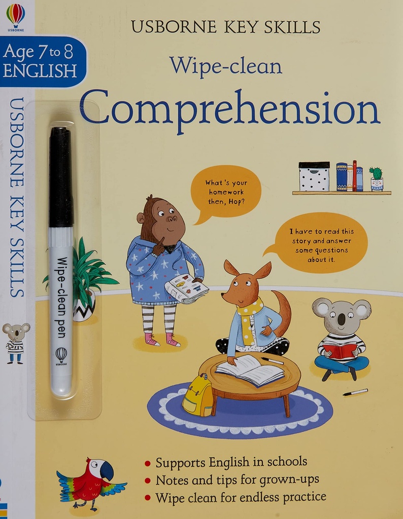 Wipe-Clean Comprehension 7-8 
