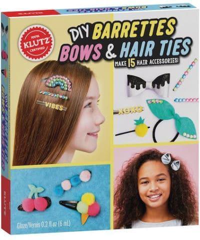 DIY Barrettes, Bows & Hair Ties