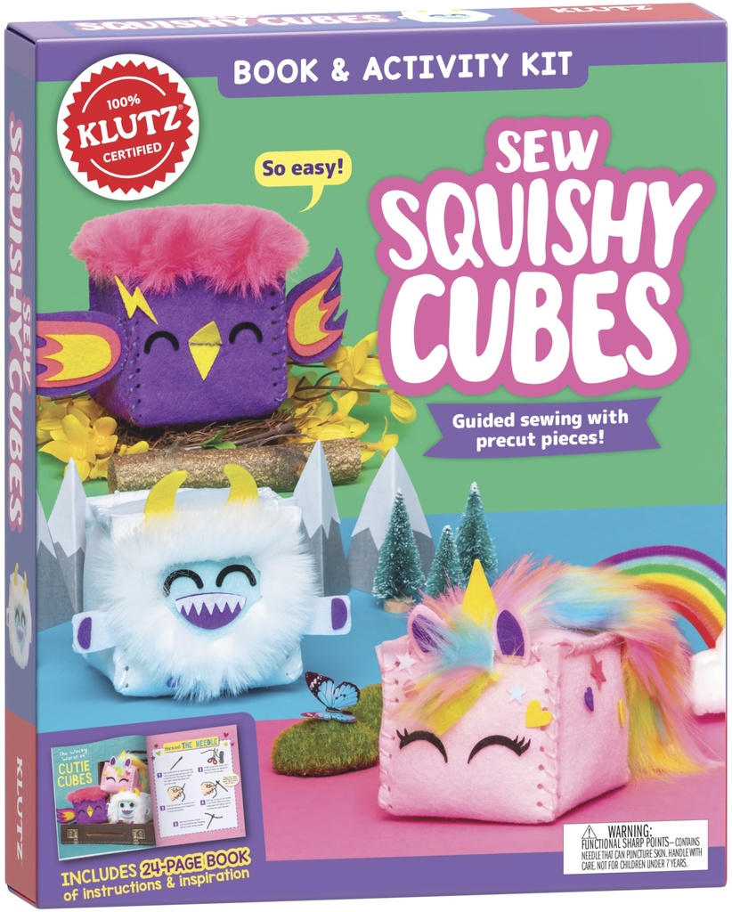Sew Squishy Cubes