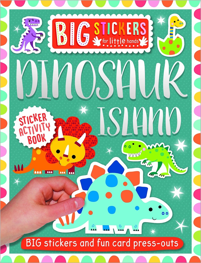 Big Stickers for Little Hands: Dinosaur Island