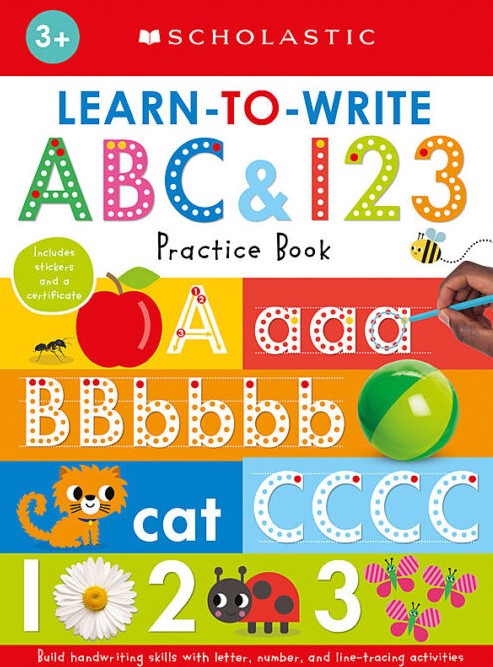 Learn to Write ABC & 123: Scholastic Early Learners (Workbook)