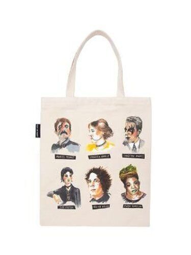 PUNK ROCK AUTHORS TOTE