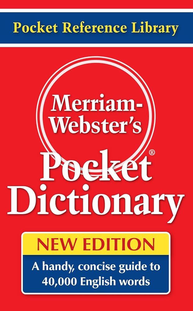 Merriam-Webster's Pocket Dictionary, Newest Edition