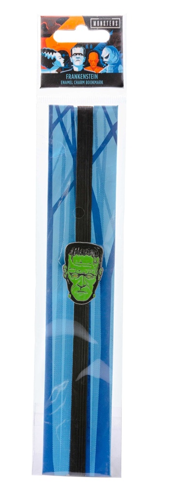 Universal Monsters: Frankenstein Enamel Charm Bookmark 