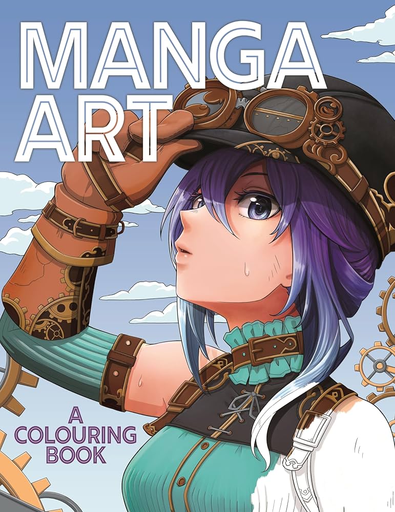 MANGA ART: A Colouring Book