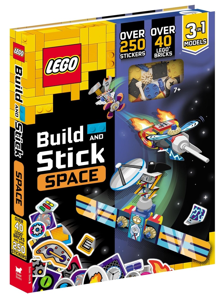 LEGO® Books: Build and Stick: Space