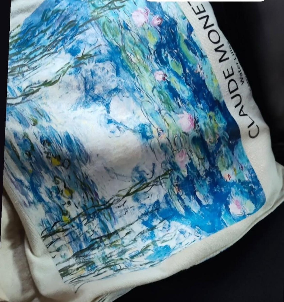 Claude Monet Water Lilies v2.0 - Tote Bag