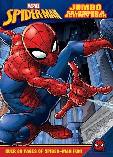 Spiderman Jumbo Colouring And Activity Book