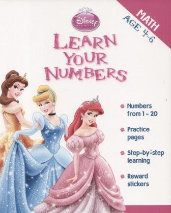 Learn your numbers: Princess Math English
