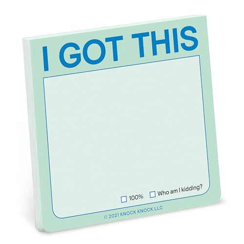 Knock Knock I Got This Sticky Note