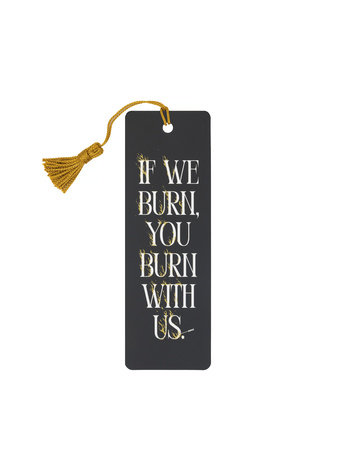 HUNGER GAMES: WE BURN BOOKMARK