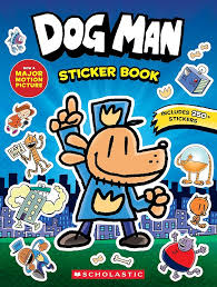 Dog Man Movie Sticker Book
