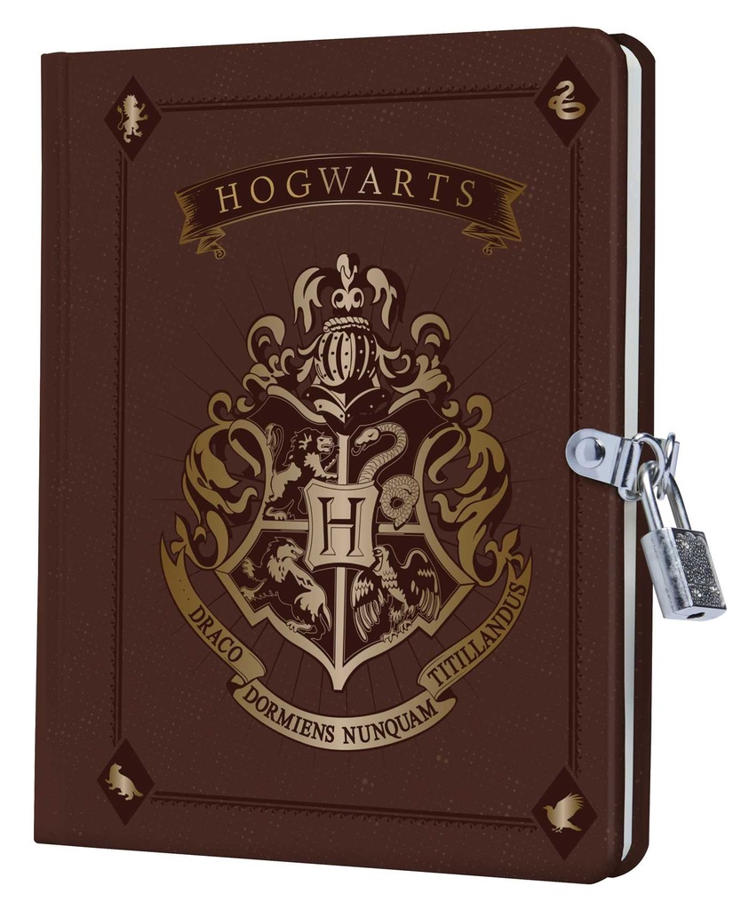 Harry Potter: Hogwarts Lock & Key Diary [Invisible Ink Pen]