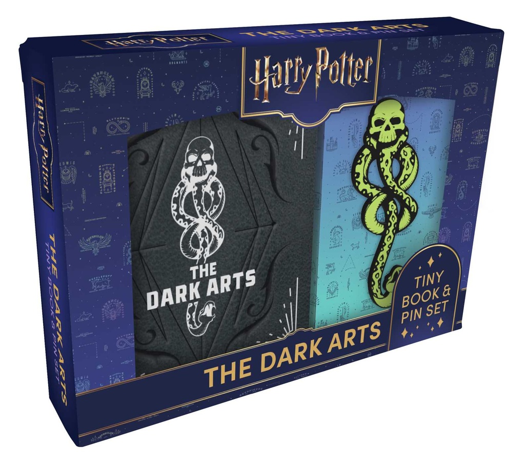 Harry Potter: Dark Arts Tiny Book and Pin Set