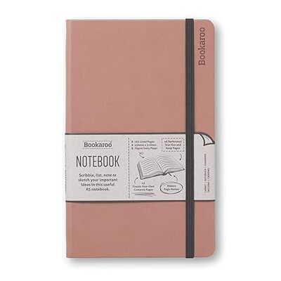 Bookaroo Notebook (A5) Journal - Blush