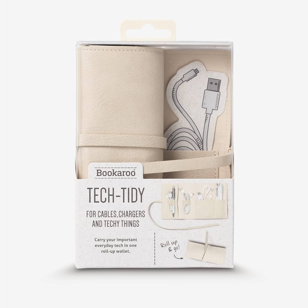Bookaroo Tech-Tidy - Cream