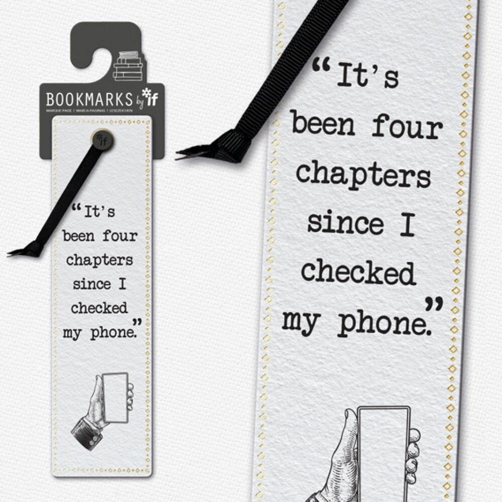 Literary Bookmarks - Checked my Phone