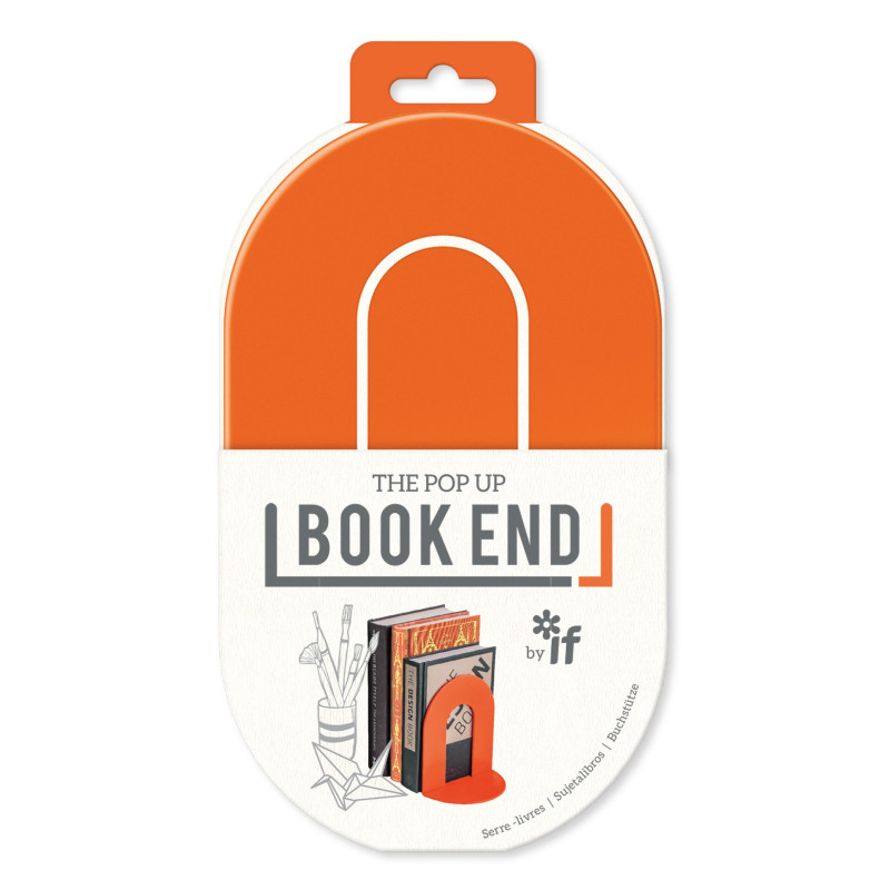 The Pop Up Book End - Orange