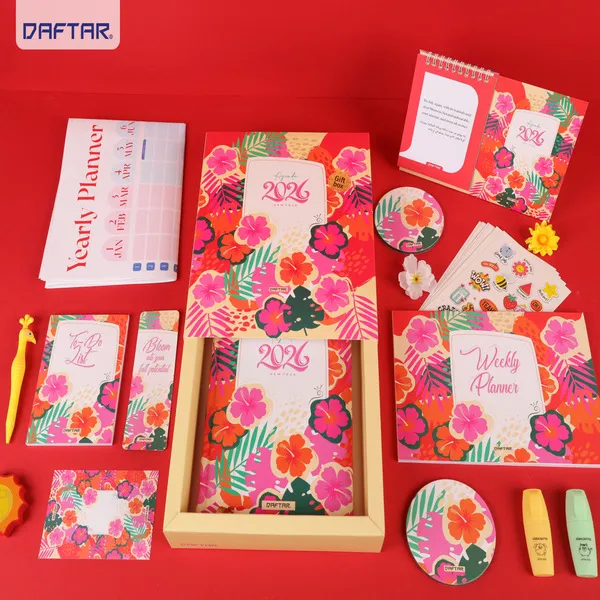 Agenda Box Flowers 2026