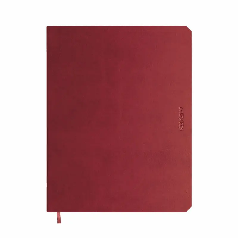 de KEMPEN Notebook Collector's Edition Burgundy - Large ruled