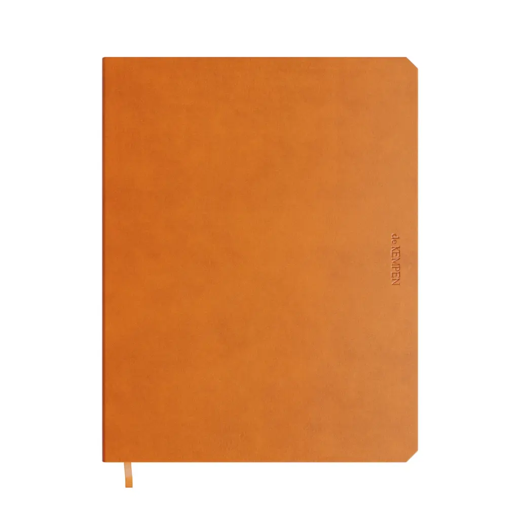 de KEMPEN Notebook Orange - Large Blank