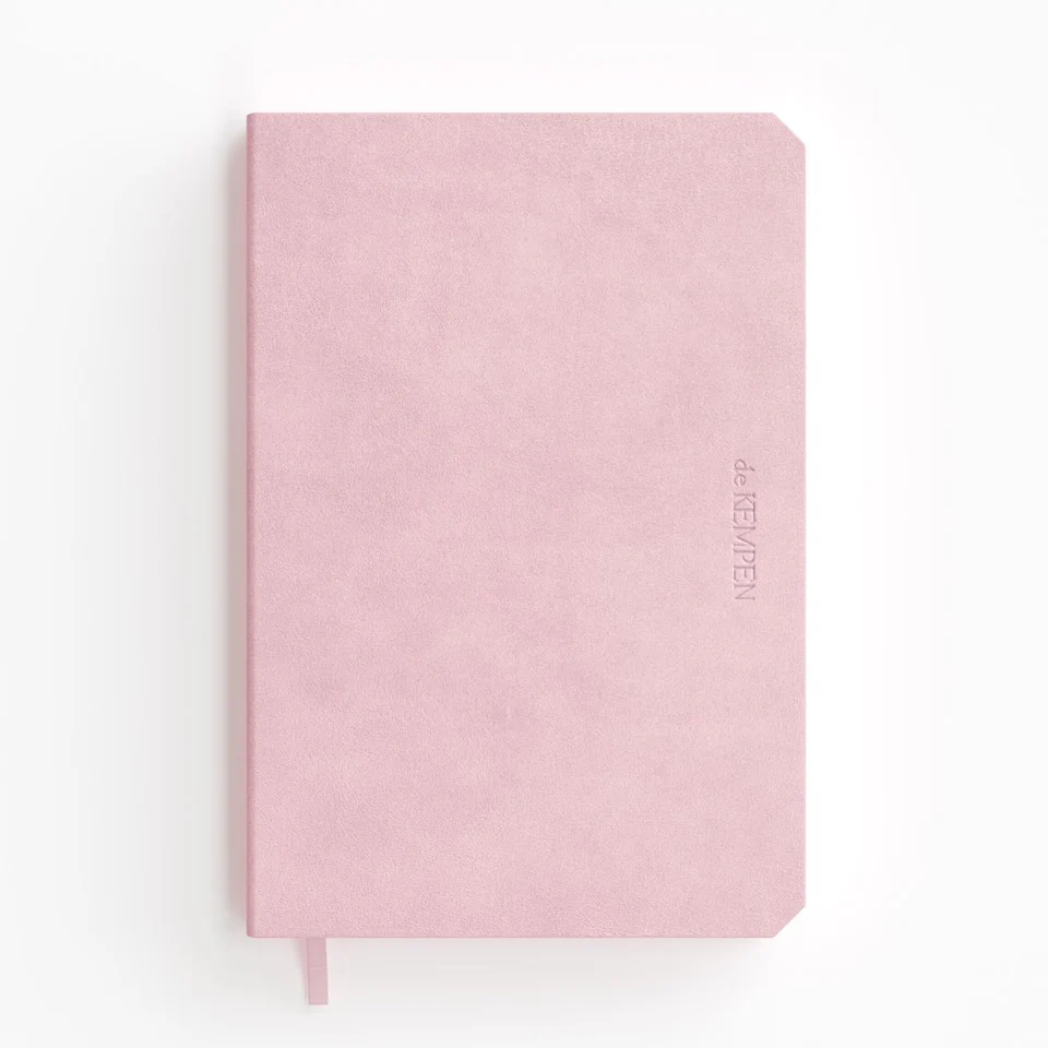 de KEMPEN Notebook Pink - Large blank