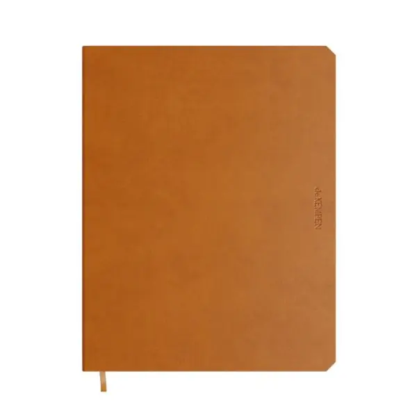de KEMPEN Notebook Brown - Pocket blank