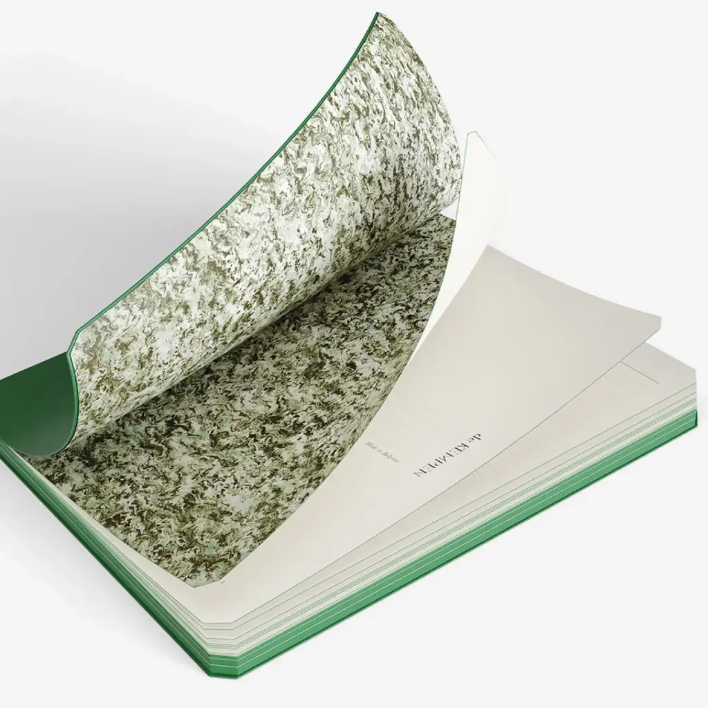 de KEMPEN Notebook Green - Pocket blank