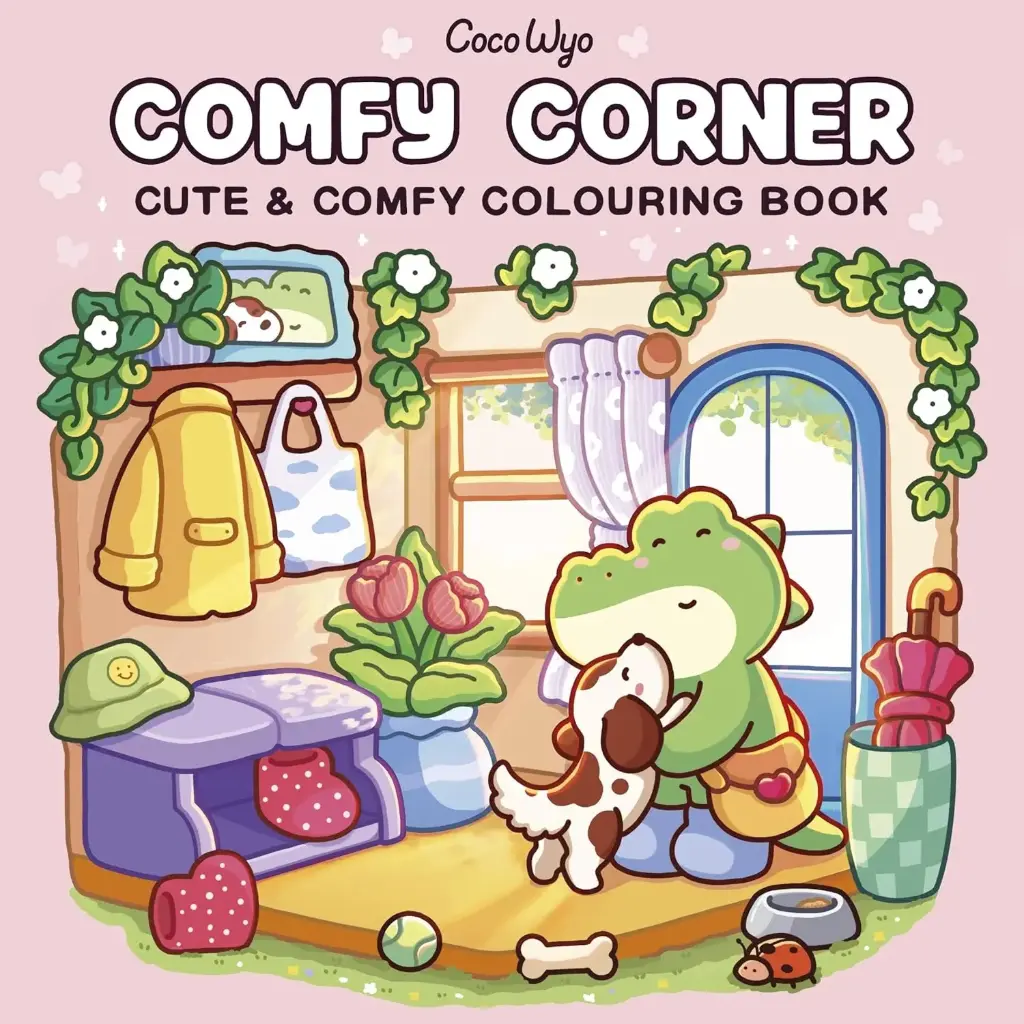 Comfy Corner: Cute & Comfy Colouring Book