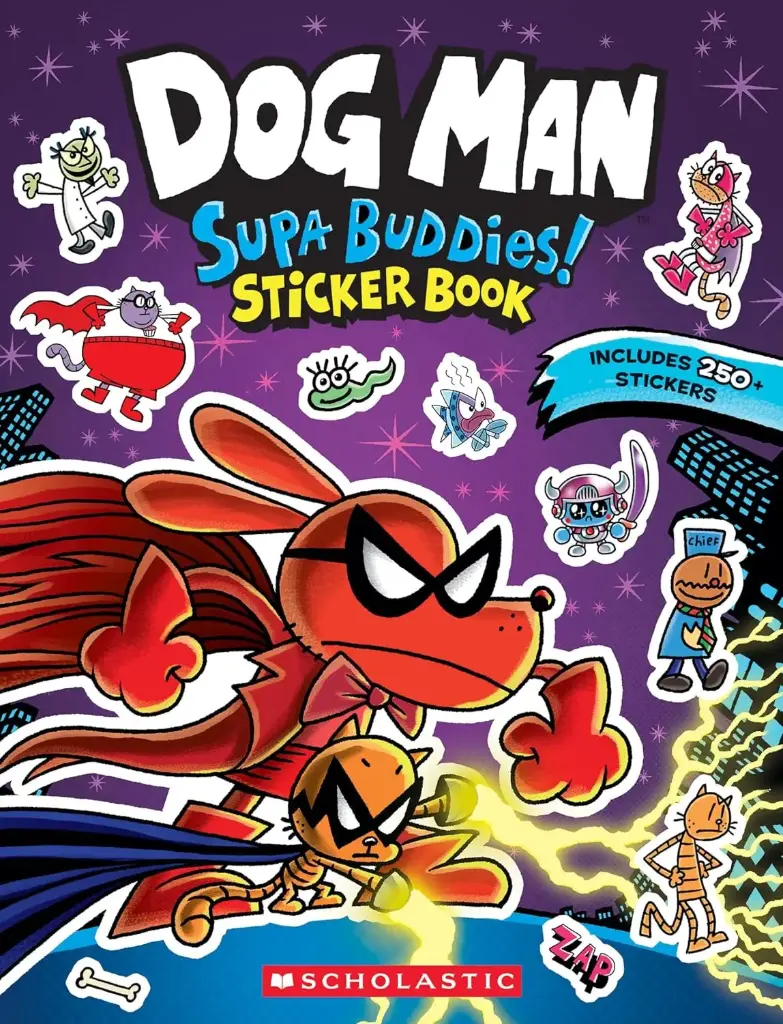 Dog Man: Official Supa Buddies Sticker Book