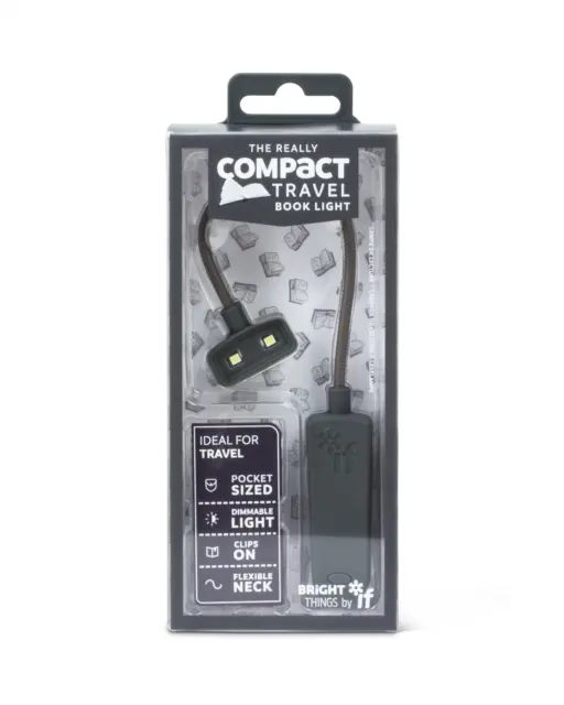 The Really Compact Travel Book Light (Grey)