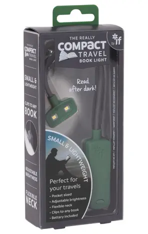 The Really COMPACT Travel Book Light - Forest Green