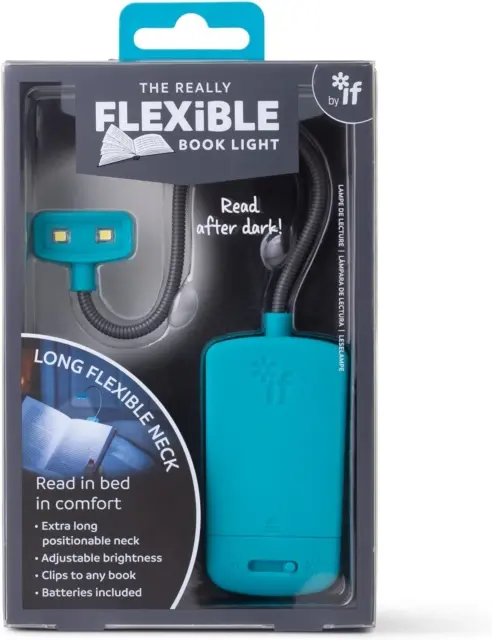 The Really FLEXIBLE Book Light - Turquoise