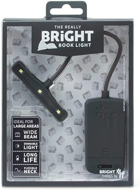 The Really BRIGHT Book Light - Grey