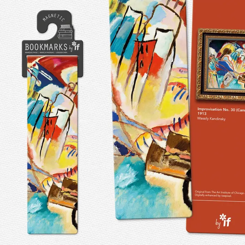 Classics Magnetic Bookmarks - Improvisation No. 30