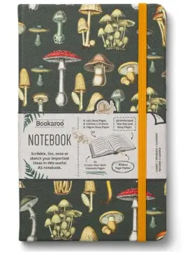 Bookaroo A5 Journal - Botanical Mushroom