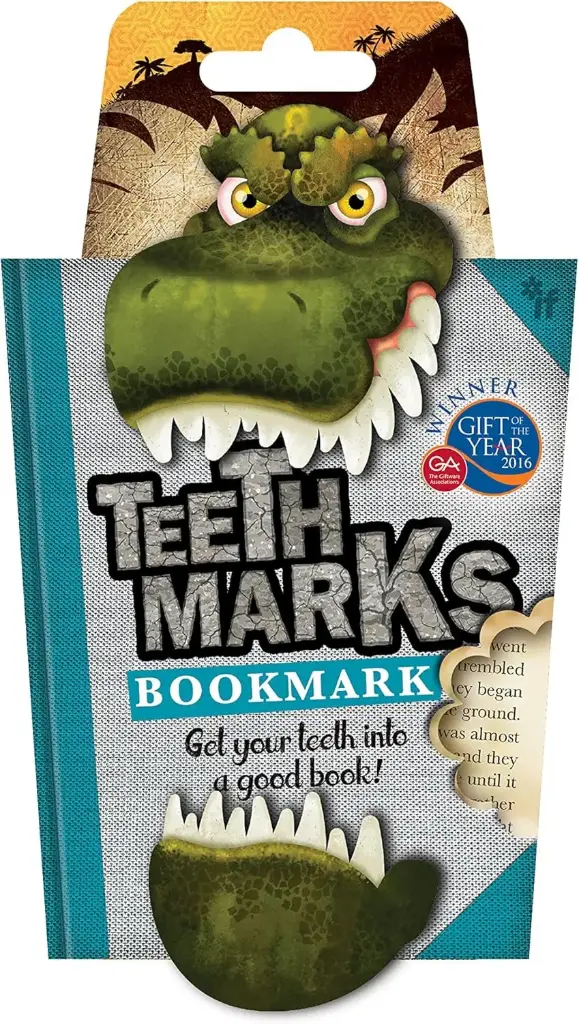 TeethMarks Bookmarks - T-Rex